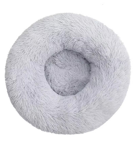 SnugPaws™ Anti-Anxiety Donut Bed 🐾 (For Calm, Deep Sleep)