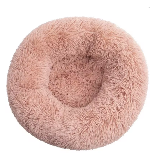 SnugPaws™ Anti-Anxiety Donut Bed 🐾 (For Calm, Deep Sleep)